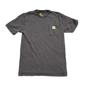 Dark Navy Blue Carhartt Pocket Tee